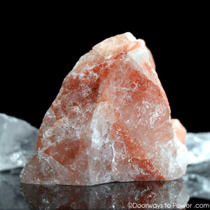 Pink Fire Azeztulite Altar Stone Crystal 2.45" Azozeo Activated RESERVED FOR MARI DO NOT PURCHASE