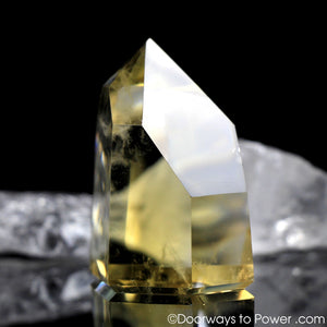 John of God Blessed Citrine Abundance Casa Crystal Point