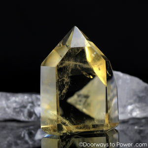 John of God Blessed Citrine Abundance Casa Crystal Point