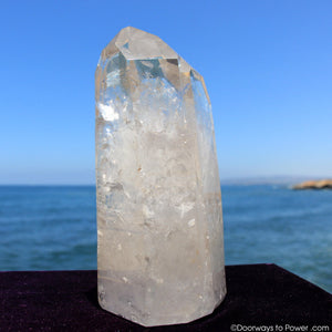 Rare 9.5" Lemurian Seed Tantric Twin Flame 'SACRED UNION' Pleiadian Starbrary Dow Crystal