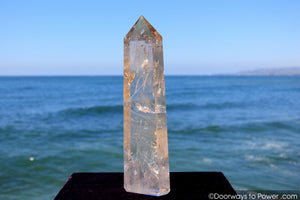 John of God Golden Citrine Smokey Quartz Combo Energy Crystal Tower Reserved for kiehoon