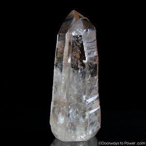 Pink Lemurian Seed Quartz Tantic Twin Record Keeper Crystal Point