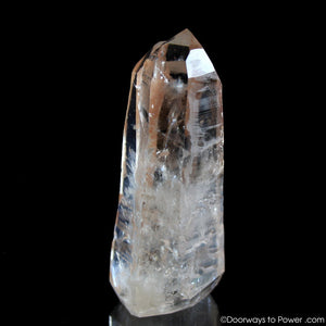 Pink Lemurian Seed Quartz Tantic Twin Record Keeper Crystal Point