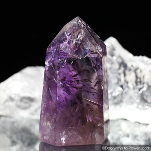 John of God Amethyst Temple Heart Dow Casa Crystal Point 'Collectors Quality'
