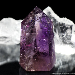 John of God Amethyst Temple Heart Dow Casa Crystal Point 'Collectors Quality'