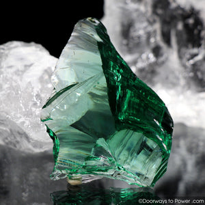 Emerald Shift Monatomic Andara Crystal 'Angel Wing'
