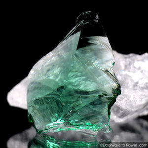 Emerald Shift Monatomic Andara Crystal 'Angel Wing'