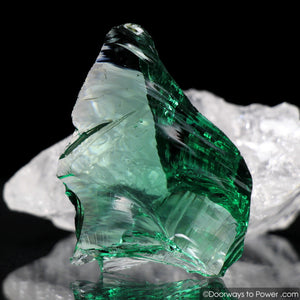 Emerald Shift Monatomic Andara Crystal 'Angel Wing'
