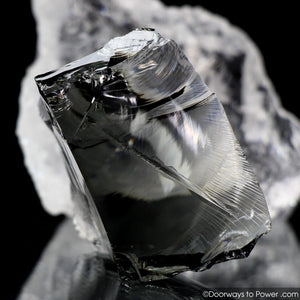 Iridium Black Monatomic Andara Crystal 'Mastery of the Mysteries'