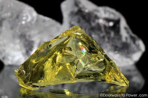 Amazing Dynamic Helidor Monatomic Andara Crystal w/ Rainbows