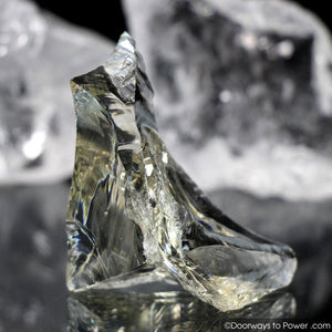 Celestial Gold Monatomic Andara Crystal w/ Rainbows 'Otherworldly'