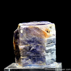 Red Ruby Blue Sapphire Corundum Specimen w / Sunken Record Keepers (Rare)