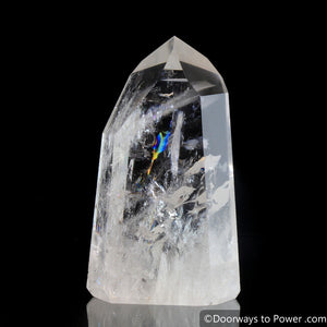 John of God Master Dow Casa Crystal Point 'Museum Quality' & Amazing Rainbows