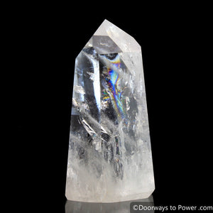 John of God Master Dow Casa Crystal Point 'Museum Quality' & Amazing Rainbows