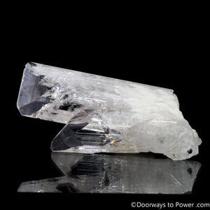 Danburite Synergy 12 Tantric Twin Crystal w/ Rainbows "Higher Octave"