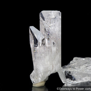 Danburite Synergy 12 Tantric Twin Crystal w/ Rainbows "Higher Octave"