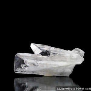 Danburite Synergy 12 Tantric Twin Crystal w/ Rainbows "Higher Octave"