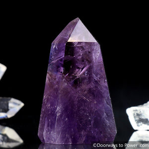 John of God Amethyst Devic Temple Casa Crystal Point 'Manifest Spirit'