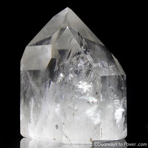 John of God Casa Crystal Point w/ Striking Rainbows 'Museum Quality' One of a Kind!