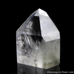 John of God Casa Crystal Point w/ Striking Rainbows 'Museum Quality' One of a Kind!