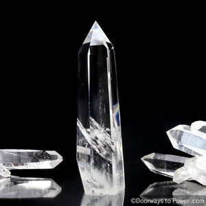 John of God Casa Crystal Point w/ Rainbows 'Manifest Spirit'