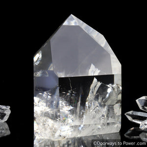 John of God Casa Crystal Point w/ Striking Rainbows 'Gallery Quality'