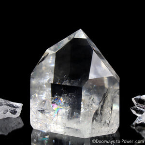 John of God Casa Crystal Point w/ Striking Rainbows 'Gallery Quality'