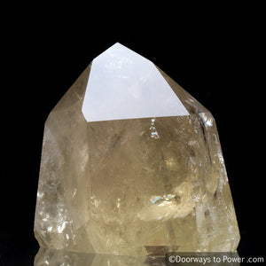 John of God Citrine Devic Temple Casa Crystal Point 'Abundance '