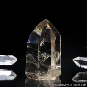 John of God Citrine Casa Crystal Point w/ Rainbows
