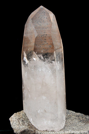 Lemurian Seed Crystal Pleiadian Starbrary Master Dow Crystal 7.5"