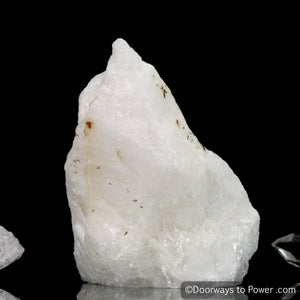 Original White Azeztulite Altar Stone 'Higher Realms' 2.9"