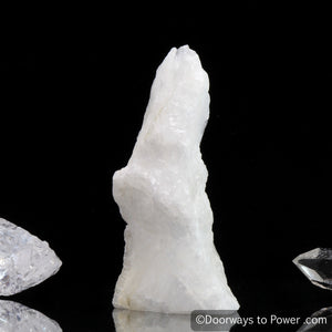 White Azeztulite Altar Stone Synergy 12 Crystal