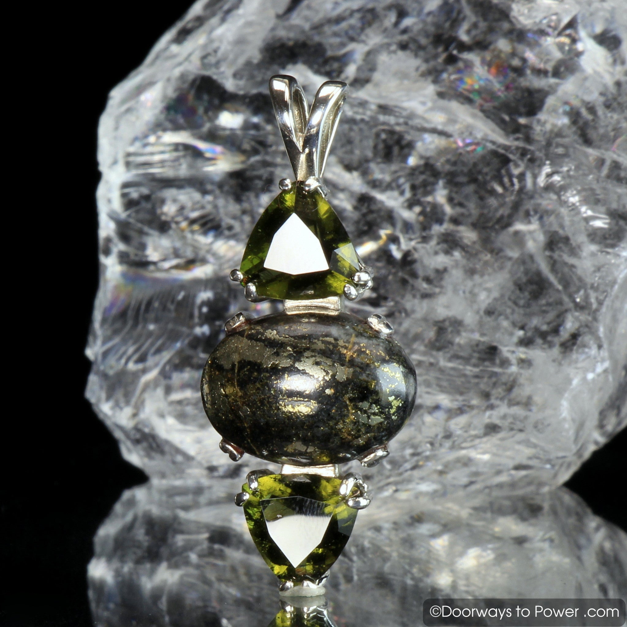 Healers deals gold pendant