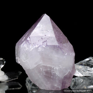 John of God Amethyst Casa Crystal Point w/ Record Keeper