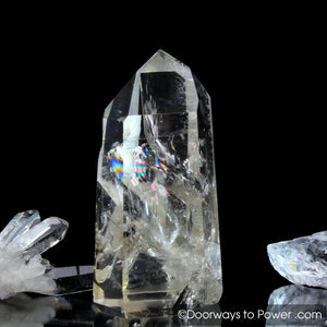 Golden Lemurian Pleiadian Starbrary Record Keeper Crystal 'Power Healer'