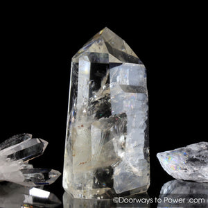 Golden Lemurian Pleiadian Starbrary Record Keeper Crystal 'Power Healer'