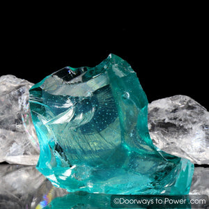 Cyan Angeles Andara Crystal 'Celestial Messenger'