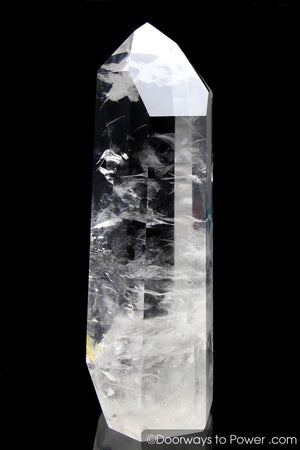 John of God Devic Temple Casa Crystal Point 'Lifted By Angels' A +++