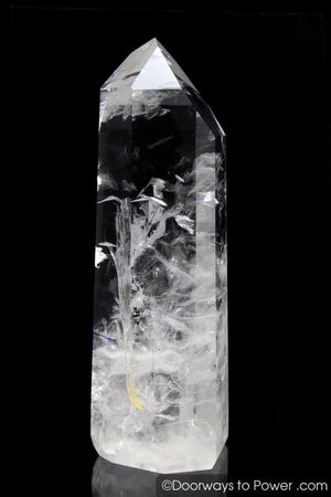 John of God Devic Temple Casa Crystal Point 'Lifted By Angels' A +++