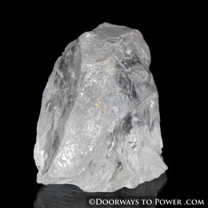 Satyaloka Clear Azeztulite Azozeo Activated w/ Rainbows (RARE)