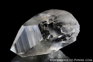 Lemurian Trigonic Quartz Record Keeper Crystal 'Power Healer Series'