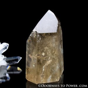 Casa Crystal Citrine Temple Heart Dow Abundance Crystal Point
