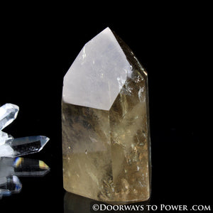 Casa Crystal Citrine Temple Heart Dow Abundance Crystal Point