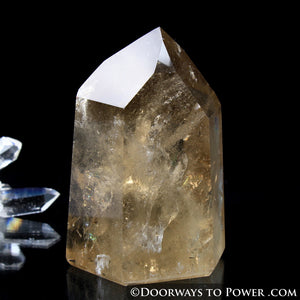 Casa Crystal Citrine Temple Heart Dow Abundance Crystal Point