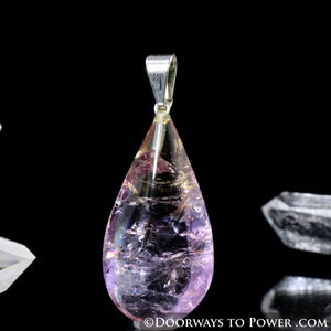 John of God Ametrine Casa Crystal Drop Pendant