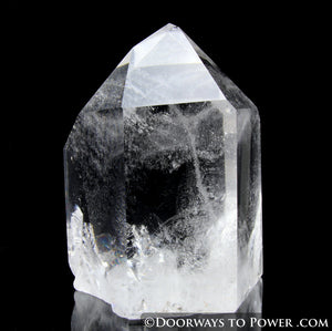 Casa Crystal Point w/ Master Record Keeper 'Holy Spirit' Highly Energized 'Museum Quality'