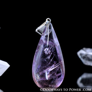 John of God Ametrine Casa Crystal Drop Pendant