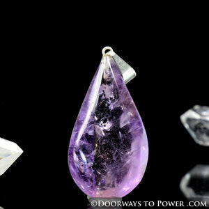 John of God Ametrine Casa Crystal Drop Pendant