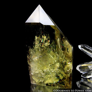 John of God Citrine & Smokey Phantom Quartz Casa Crystal Point 'Very Rare' Museum Quality!