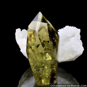 John of God Citrine & Smokey Phantom Quartz Casa Crystal Point 'Very Rare' Museum Quality!